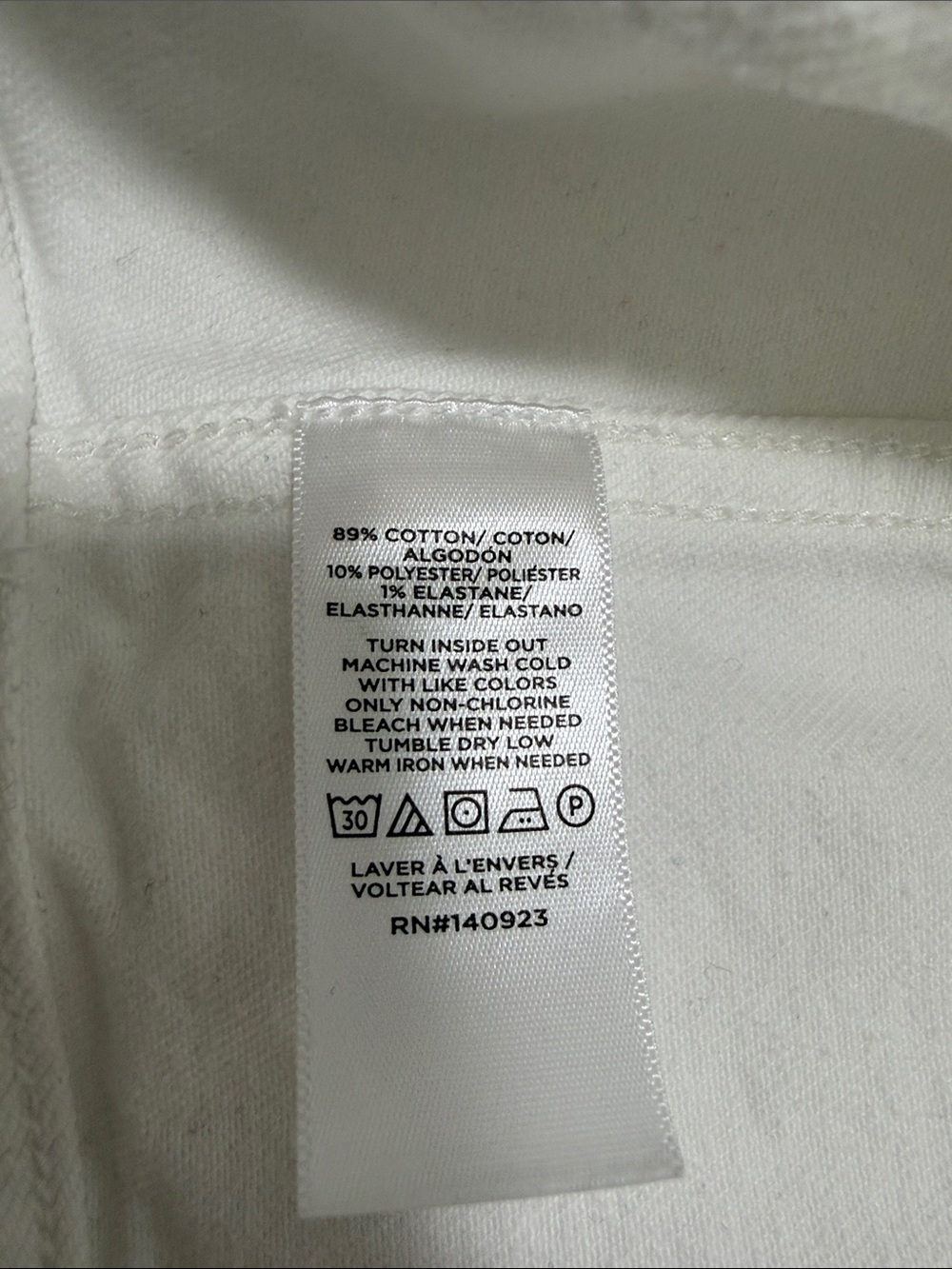 LOFT White Denim Jacket - Picture 3 of 4